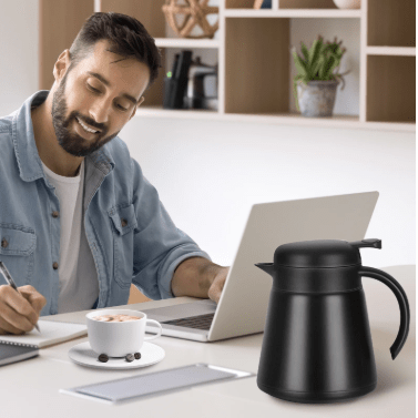 Thermal Coffee Pot – Insulated Hot & Cold Beverage Carafe
